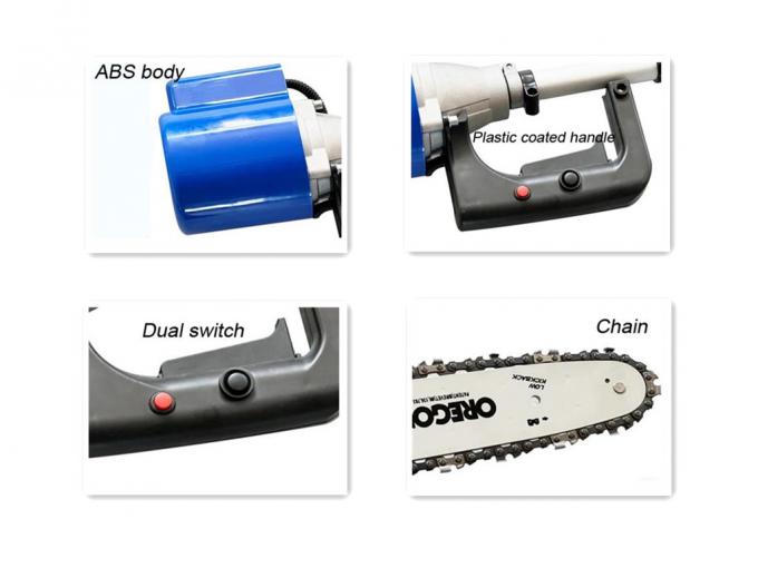 30mm 6.8m/S Battery Operated Pruning Chain Saw Long Reach Tree Pruner ...