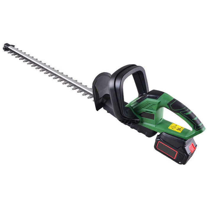 18V 2.0Ah 550mm Electric Hedge Cutter Machine Dual Blade Cordless Hedge